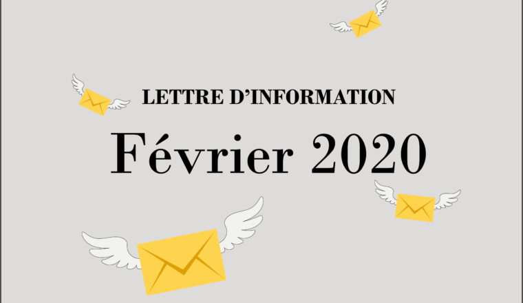 ILLUSTRATION NL Février 2020 Lettre d’informations – Février 2020