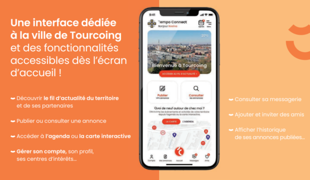Tempo Connect, une application du CCAS de Tourcoing pour lutter contre l’isolement des séniors et créer du lien social