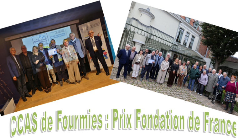 Prix de la semaine bleue 2025 : le CCAS de Fourmies à l’honneur !